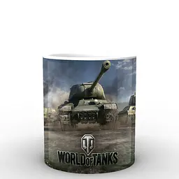 Кухоль GeekLand World of Tanks лого WT.02.007 330 мл білий - мініатюра 3