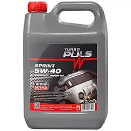 Автомобільна моторна олива TURBO PULS SPRINT 5W-40 4л 4823110406120 - мініатюра 2