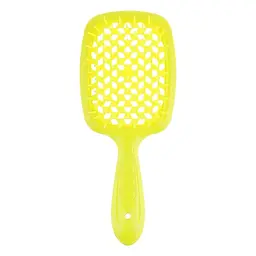 Щітка для волосся жовтий SMALL SUPER BRUSH Janeke