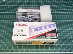 Світильник для акваріума Xilong Crystal Led-D10 4 Вт 14.5 см - мініатюра 2