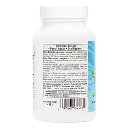 Пробіотики і пребіотики Natures Plus Adults Dental Care Probiotic, 60 льодяників - мініатюра 2