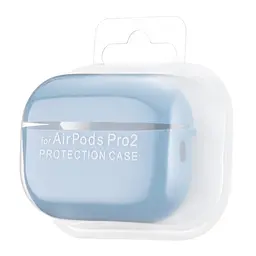 Чохол Silicone Case 2,5mm with microfiber for AirPods Pro 2 Бузковий Фіолетовий - мініатюра 2