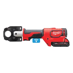 Обтискач гідравлічний акумуляторний для кабелів MILWAUKEE, M18 HCCT-201C, 53кН (зарядний.пристрій M12-18 FC, 1 акумулятор М18 - мініатюра 3