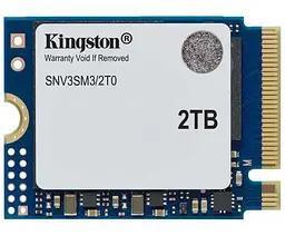Накопичувач SSD Kingston m.2 NVMe 2Tb NV3 NVMe 2230 PCIe 4.0 x4 3D NAND (SNV3SM3/2T0)