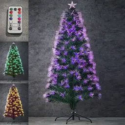 Ялинка штучна Luca Greenville 225 LED IP20 пульт 60 режимів 1.85 м - мініатюра 4