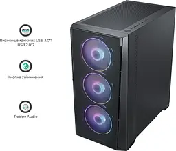 Корпус QUBE MESH Black (MESH_FMNU3) Без БП - мініатюра 9
