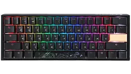 Клавіатура Ducky One 3 Mini Cherry MX Brown UA RGB Black (DKON2161ST-BUAPXCLAWSC1)
