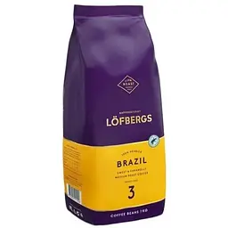 Кава в зернах Lofbergs Brazil 1 кг