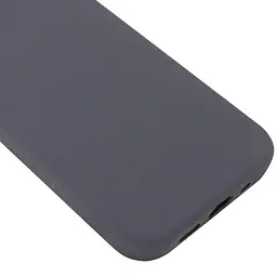 Чохол Epik Silicone Case Full Protective AA NO LOGO для Apple iPhone 15 Pro Max 6.7" Сірий/Dark Gray - мініатюра 6