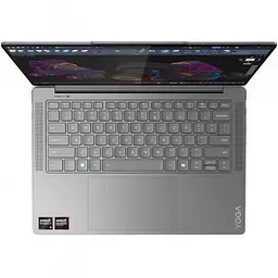 Ноутбук Lenovo Yoga Pro 7 14ASP9, (83HN0011RM), AMD Ryzen AI 9365 до 5,0 ГГц, 14,5" 2.8K, 32 ГБ, 1 ТБ, AMD Radeon 880M, Windows 11 Home, Luna Gray - мініатюра 3