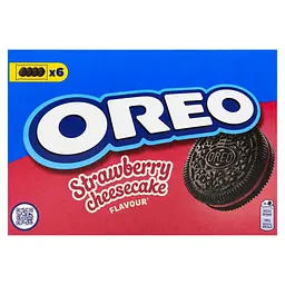 Печиво Oreo Strawberry Cheesecake зі смаком полуниці та чізкейку 228 г