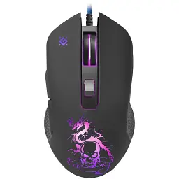 Мишка Defender Sky Dragon GM-090L Black (52090) - мініатюра 3