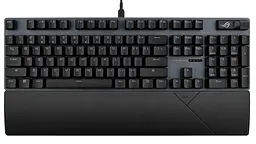 Клавіатура ASUS ROG Strix Scope II X 104key USB-A EN/UK RGB Black (90MP03XG-BKMA00) - мініатюра 2