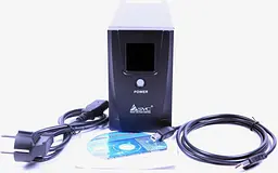 Джерело безперебійного живлення (ДБЖ) SVC VP-1000-LCD [108215] - мініатюра 4