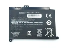 Акумулятор для HP BP02XL Pavilion 15 AU, 15-AU, 15-AW (HSTNN-LB7H, HSTNN-UB7B) (7.6V 5300 mAh) - мініатюра 2