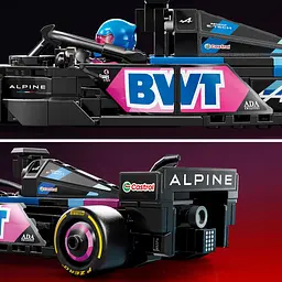 Конструктор LEGO Speed Champions Автомобіль для перегонів BWT Alpine F1 Team A524, 258 деталей (77248) - мініатюра 7