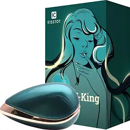 Вібратор з вакуумною стимуляцією KissToy K-King Jungle (SO4295) [100982]