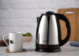 Електрочайник Astor HHB1804 нержавійка 1.8 л нержавіюча сталь - мініатюра 8