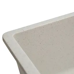 Кухонна мийка Romzha Mira U-400 Biela RO43409, Білий - мініатюра 3