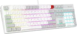 Клавіатура Bloody B230N USB White (B230N (White)) - мініатюра 3