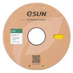 Пластик для 3D-принтера eSUN ASA+ 1,75mm 1kg YELLOW (ASA+P175Y1) - мініатюра 2