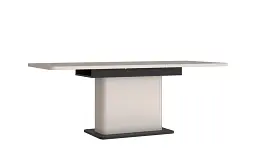 Стіл Vodol 1600/2000x900x750 бежевий з чорною окантовкою TBLT7088 - мініатюра 4