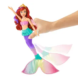 Лялька Disney Princess Кольорові ефекти русалонька Аріель (HPD43) - мініатюра 6