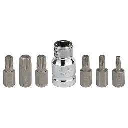Набір біт TORX 10мм 7шт S2 (пласт кейс) ULTRA (4016902) - мініатюра 2