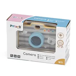 Іграшка дерев'яна Viga Toys PolarB Фотоапарат з калейдоскопом (44034) - мініатюра 2