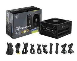Блок живлення 850 Вт, MSI MAG A850GLS PCIE5, Black, модульний - мініатюра 3