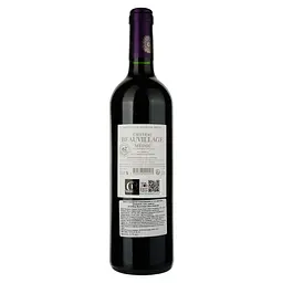 Вино Chateau Beauvillage Medoc rouge, червоне, сухе, 14%, 0,75 л (883035) - мініатюра 2