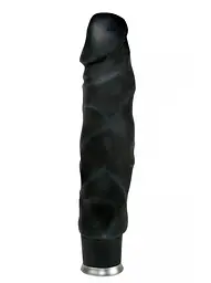 Вібратор Orion Nature Skin Big Vibe Black, 23х4.5 см чорний