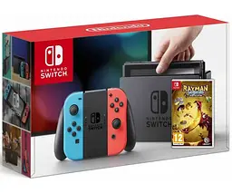 Ігрова консоль Nintendo Switch Neon Blue-Red Гра Rayman Legends: Definitive Edition - мініатюра 5