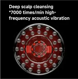 Масажний гребінець DOCO Red Scalp Care Instrument SC001 - мініатюра 3