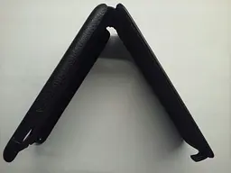 Чохол-фліп для Lenovo A850 чорний відкидний вниз - мініатюра 2