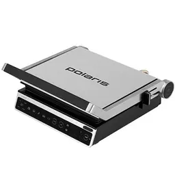Електрогриль притискний Polaris PGP 7002 Optimal Temp Сріблястий