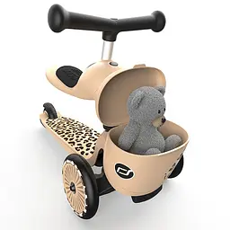 Самокат-трансформер 2 в 1 Scoot and Ride Highwaykick-1 Lifestyle, леопардовий - мініатюра 6