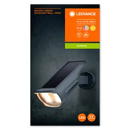 LEDVANCE Світильник автономний ENDURA GARDEN SOLAR SPOT RGBW 0.5Вт 3000К 55Лм IP44 чорний - мініатюра 5