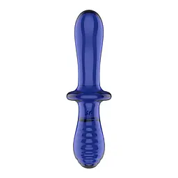 Двосторонній фалоімітатор Satisfyer Double Crystal, 19.5 см - мініатюра 4