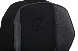 Геймерське крісло GT Racer чорне з темно-сірим (X-8007 Dark Gray/Black Suede) - мініатюра 7