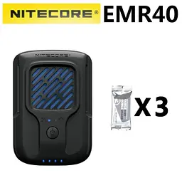 Портативний фумігатор Nitecore EMR40 акумуляторний + пластини - мініатюра 2
