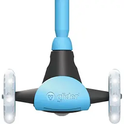 Самокат YVolution YGlider Kiwi Синій Y101257 - мініатюра 7