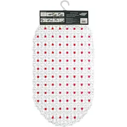 Килимок для ванної Eco Fabric Крапка 63х34 см червоний (6334-003) - мініатюра 4
