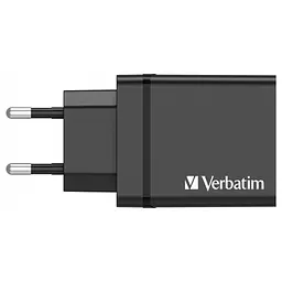 Зарядний пристрій Verbatim USB 30 Вт PD 3.0 4 порти чорний (49700) - мініатюра 6