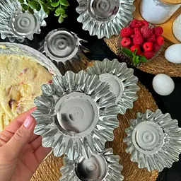 Формочки для випікання кошиків кексів та тарталеток Ø верх 12.5, низ 7, висота 4.5 см (набір з 10 штук), Master Class 84596 - мініатюра 3