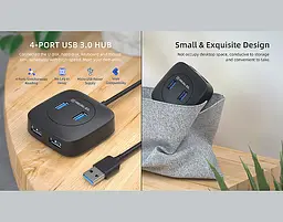 USB-хаб REAL-EL HQ-187 4 ports - мініатюра 6