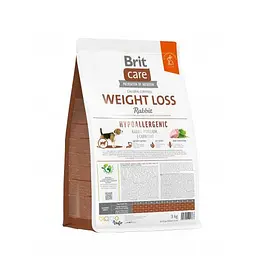 Сухий корм Brit Care Dog Hypoallergenic Weight Loss для собак із зайвою вагою, гіпоалергенний з кроликом, 3 кг - мініатюра 3