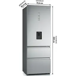 Холодильник Hisense RT641N4WIE1 (BCD 456WYR) (6895807) - мініатюра 4