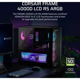 Корпус для ПК Corsair FRAME 4000D LCD RS Performance (CC-9011326-WW) - мініатюра 3
