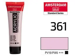 Фарба акрилова Amsterdam 361, Рожевий світлий 20 мл - мініатюра 2